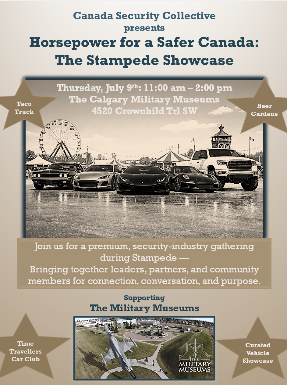 CSC Car Show! Horsepower for a Safer Canada: The Stampede Showcase